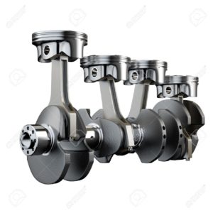 crankshaft- Parts of an engine