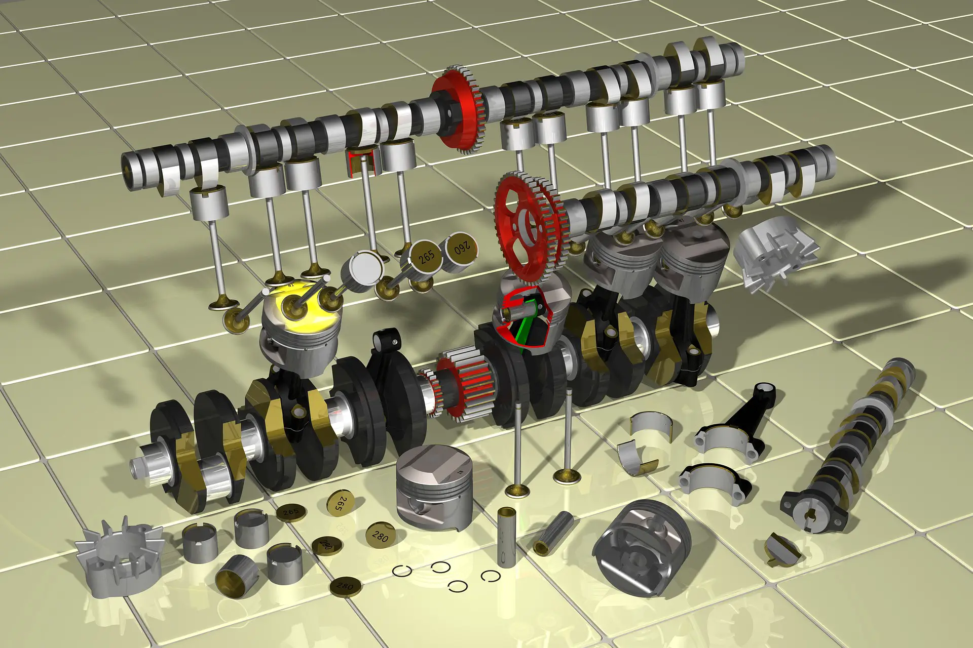 Main Parts of an Engine
