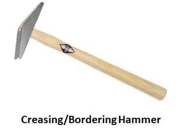 Creasing or Bordering Hammer