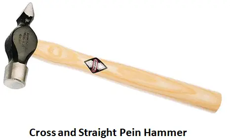 Cross and Straight Pein Hammer