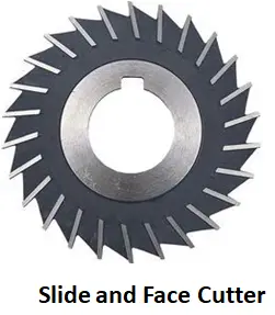 Slide and Face Cutter